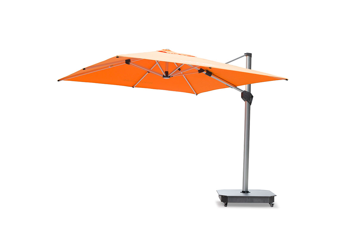 ALUMINUM CANTILEVER UMBRELLA with LED light